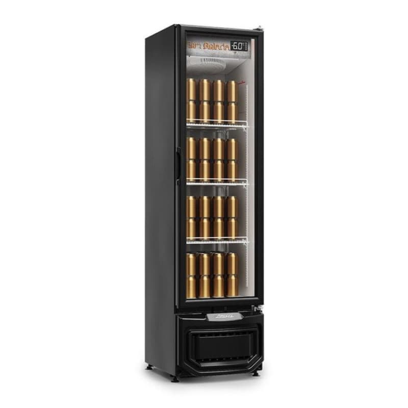 VISA COOLER PARA CERVEZA 228L P VIDRIO GCB-23EV PR