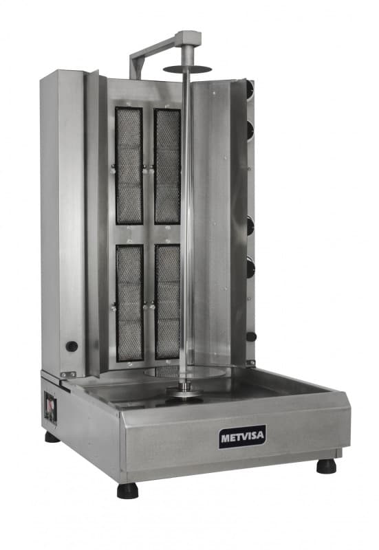 ASADOR A GAS SHAWARMA 4 QUEMADORES