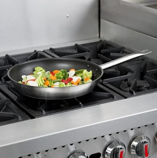FRIGIDEIRA 28CM INOX S/ TAMPA CABO 3,1L