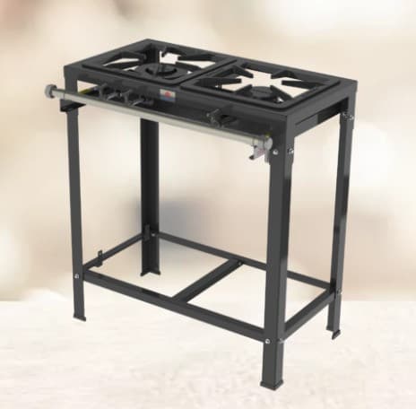 COCINA 02 HORNALLA SIMPLES BP 2 BS 100MM DE ACERO PM-200