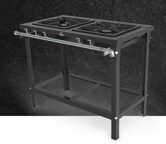 COCINA 02 HORNALLA 02 DOBLE BP 2BDG S/HORNO PMD-200F