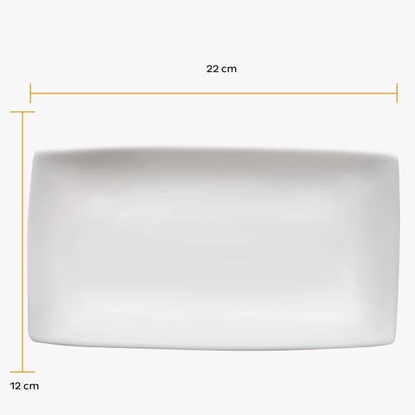 BANDEJA LLANA - ORIENTAL CX 12 P