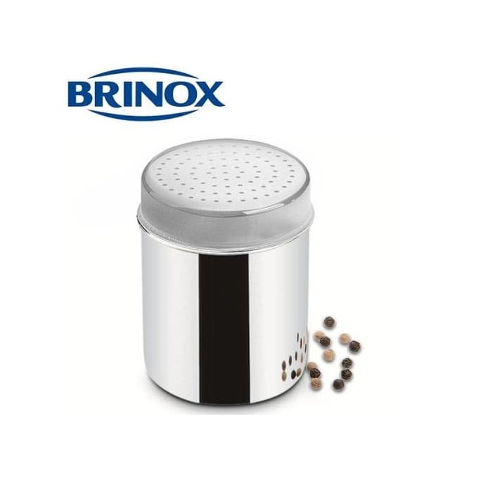 LINEA JORNATA - EN ACERO INOXIDABLE - SALERO/PIMENTERO Y TAPA PLASTICO 280 ML